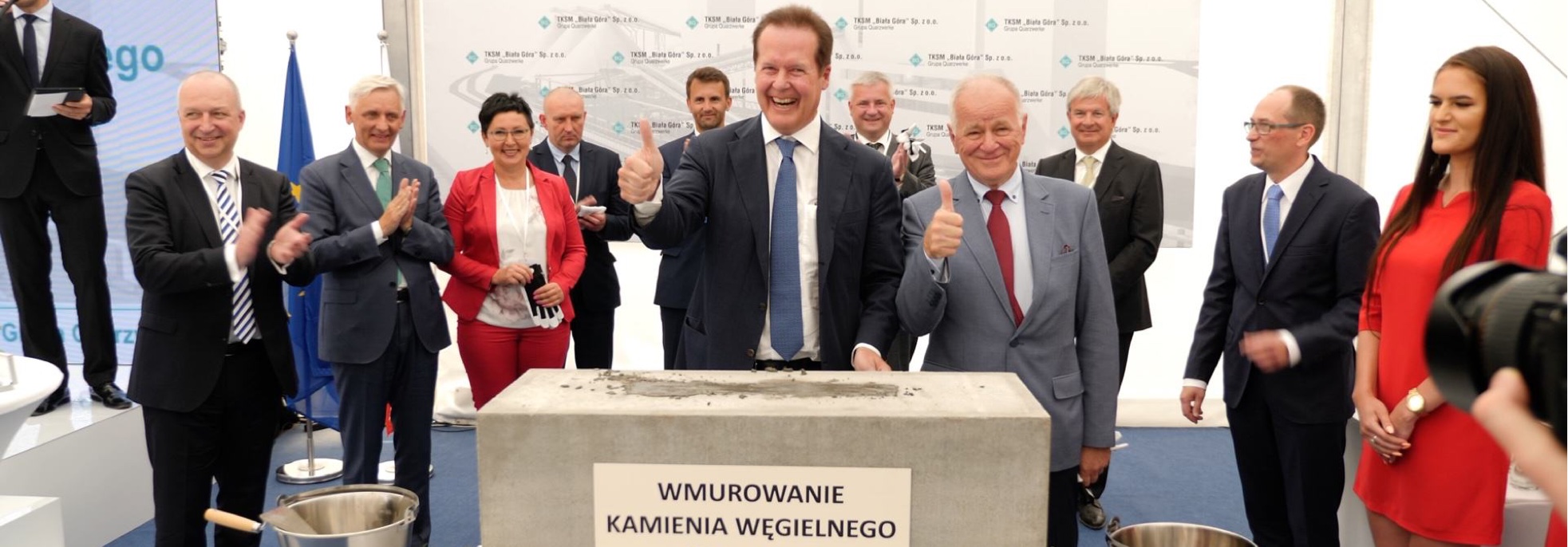 Uroczystość Wmurowania Kamienia Węgielnego Uroczystość Wmurowania Kamienia Węgielnego
